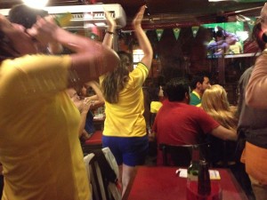 Bij Jóia Carioca wordt doelpunt van Neymar gevierd